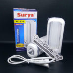 Lampu Emergency LED Surya Rechargeable 10 SMD + Senter Super LED 1W