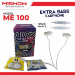 [PROMO] Earphone MISHOW ME100 ADVANCE Extra Bass Headset Handsfree With Mic