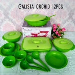 Set Perlengkapan Makan Calista Orchid 1 Set Isi 12 Pcs