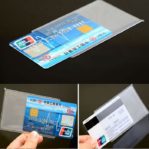 Plastik Cover Pelindung Kartu ATM, KTP, SIM, dll
