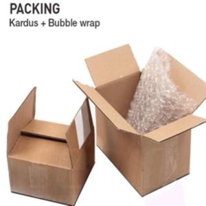 EXTRA PACKING 3 IN 1 (BUBBLE WRAP + KARDUS + PLASTIK)