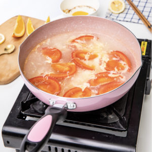 141 Wajan Lapis Keramik 24 Cm