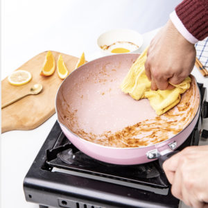 141 Wajan Lapis Keramik 24 Cm