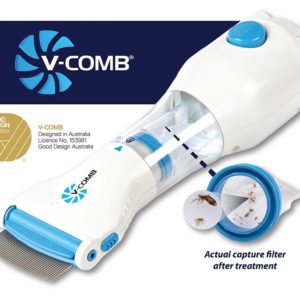 Sisir Kutu Vacuum Elektrik V-COMB RHOWLIS