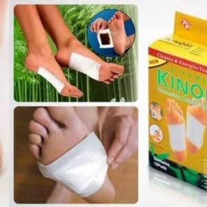 278 (1 Box isi 10 Pcs) KINOKI GOLD Cleansing Detox Foot Pads – Koyo Penyerap Racun