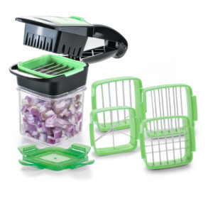 571 Genius Nicer Dicer 5 in 1 – Alat Pemotong Sayur dan Buah Serbaguna