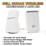 Bel Rumah Wireless Anti Air – Door Bell Waterproof