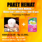 Paket Blender Mini + Rinso 1.000 5 Pcs