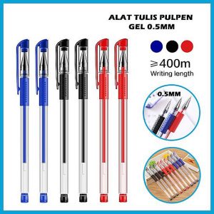 614 Pulpen Gel 0,5 MM – Pena Alat Tulis Sekolah Kantor Cair