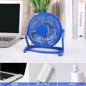 206 Kipas Angin Meja BESI Portable Mini Fan 5 Inch